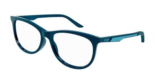 Puma Optical Frame Woman Blue Blue Transparent