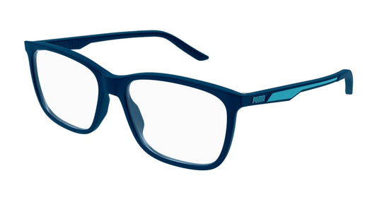 Puma Optical Frame Man Blue Blue Transparent