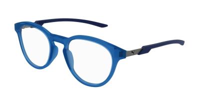 Puma Optical Frame Man Blue Ruthenium Transparent