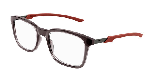 Puma Optical Frame Man Brown Ruthenium Transparent