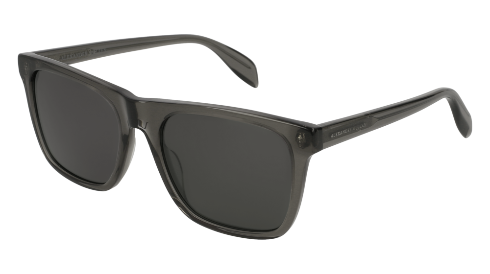 Alexander Mcqueen Sunglass Man Grey Grey Grey