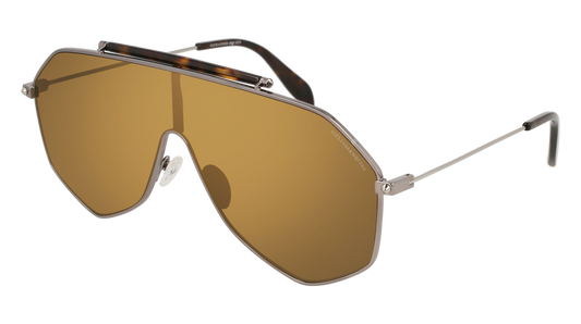 Alexander Mcqueen Sunglass Man Ruthenium Ruthenium Bronze