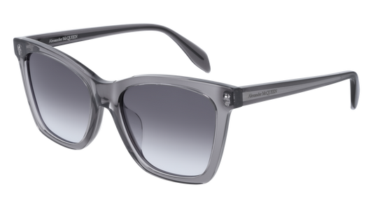 Alexander Mcqueen Sunglass Woman Grey Grey Grey