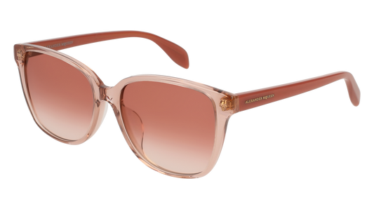 Alexander Mcqueen Sunglass Woman Pink Orange Pink