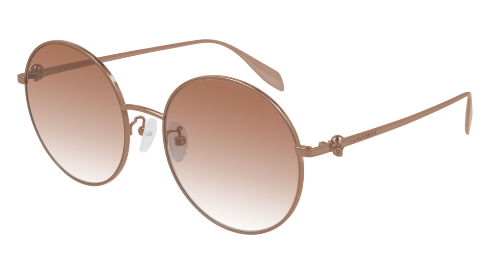 Alexander Mcqueen Sunglass Woman Nude Nude Orange