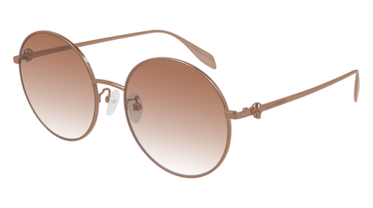 Alexander Mcqueen Sunglass Woman Nude Nude Orange