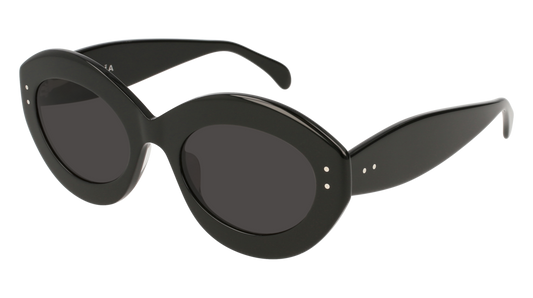 Azzedine Alaia Sunglass Woman Black Black Grey