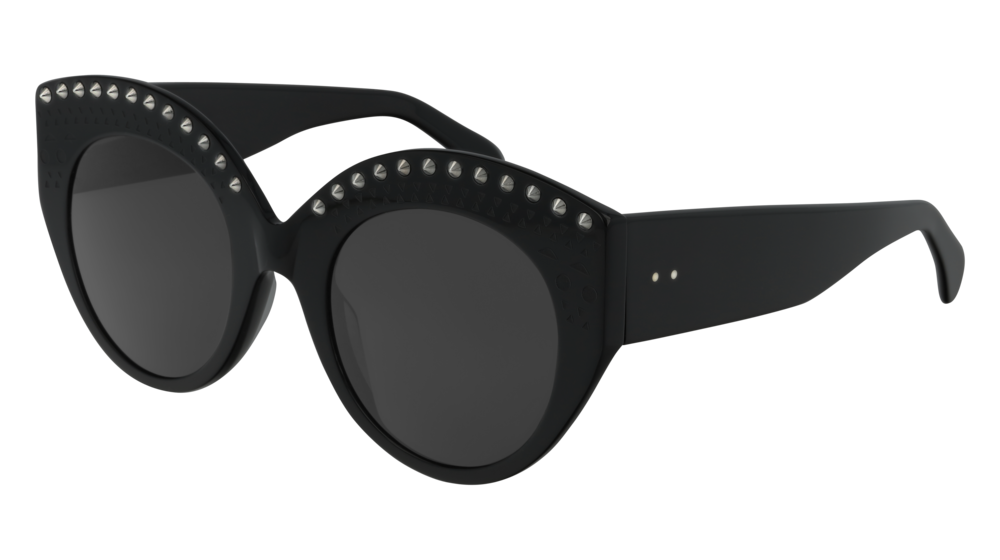 Azzedine Alaia Sunglass Woman Black Black Grey