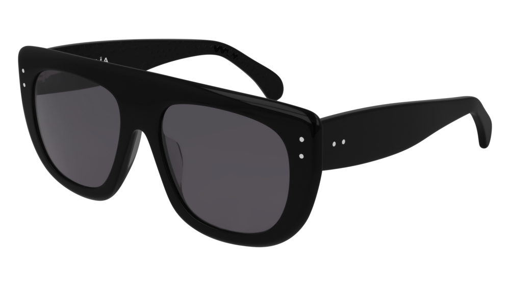 Azzedine Alaia Sunglass Woman Black Black Grey