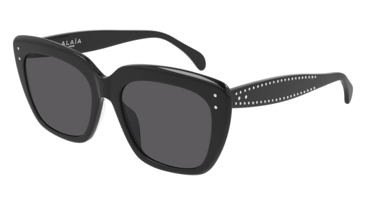 Azzedine Alaia Sunglass Woman Black Black Grey