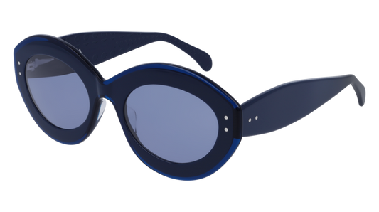 Azzedine Alaia Sunglass Woman Blue Blue Blue