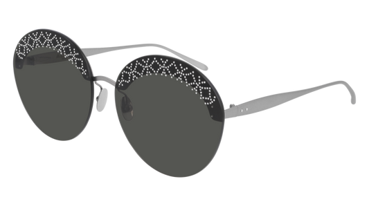 Azzedine Alaia Sunglass Woman Ruthenium Ruthenium Grey