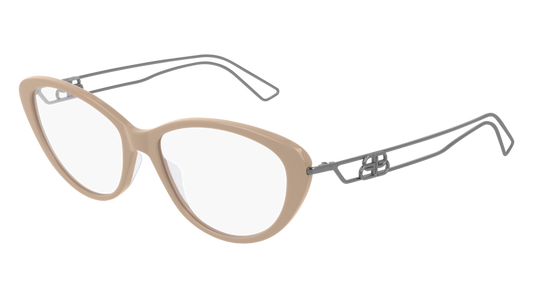 Balenciaga Optical Frame Unisex Brown Grey Transparent