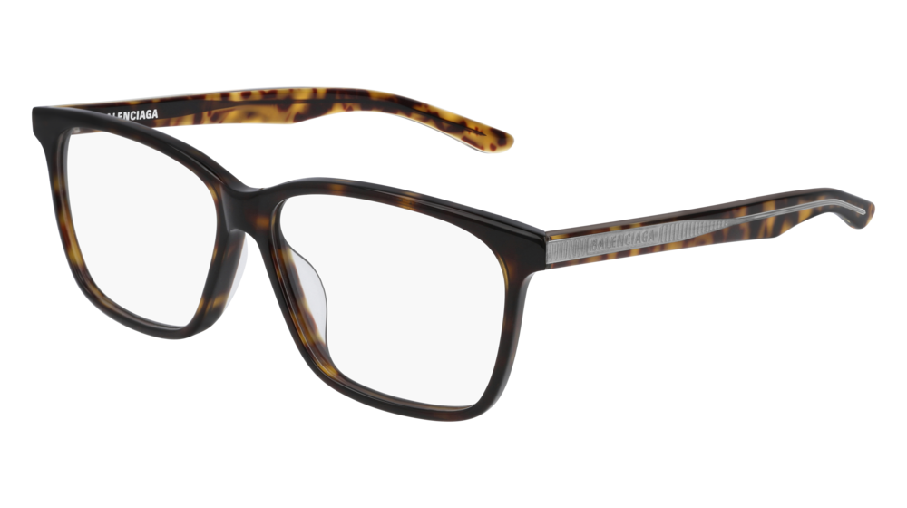 Balenciaga Optical Frame Unisex Havana Havana Transparent