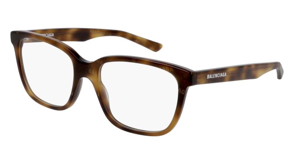 Balenciaga Optical Frame Unisex Havana Havana Transparent