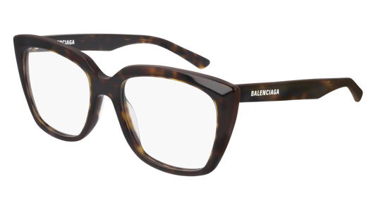 Balenciaga Optical Frame Woman Havana Havana Transparent