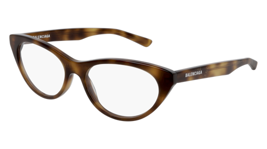 Balenciaga Optical Frame Woman Havana Havana Transparent