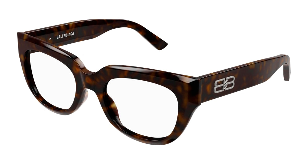 Balenciaga Optical Frame Woman Havana Havana Transparent