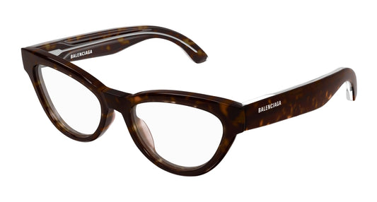 Balenciaga Optical Frame Woman Havana Havana Transparent