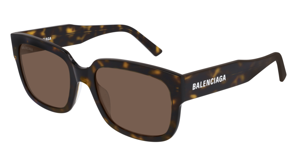 Balenciaga Sunglass Unisex Havana Havana Brown