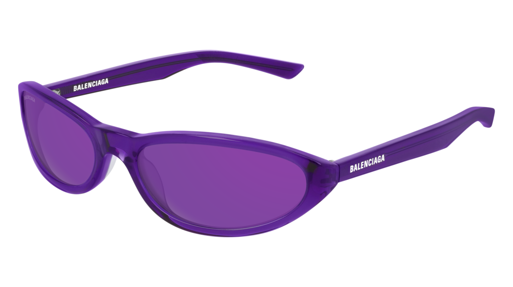 Balenciaga Sunglass Unisex Violet Violet Violet