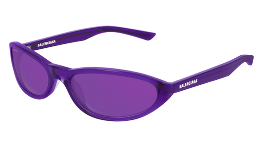 Balenciaga Sunglass Unisex Violet Violet Violet