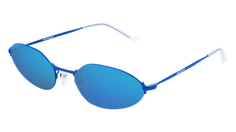 Balenciaga Sunglass Unisex Blue Blue Blue