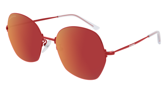 Balenciaga Sunglass Unisex Red Red Red