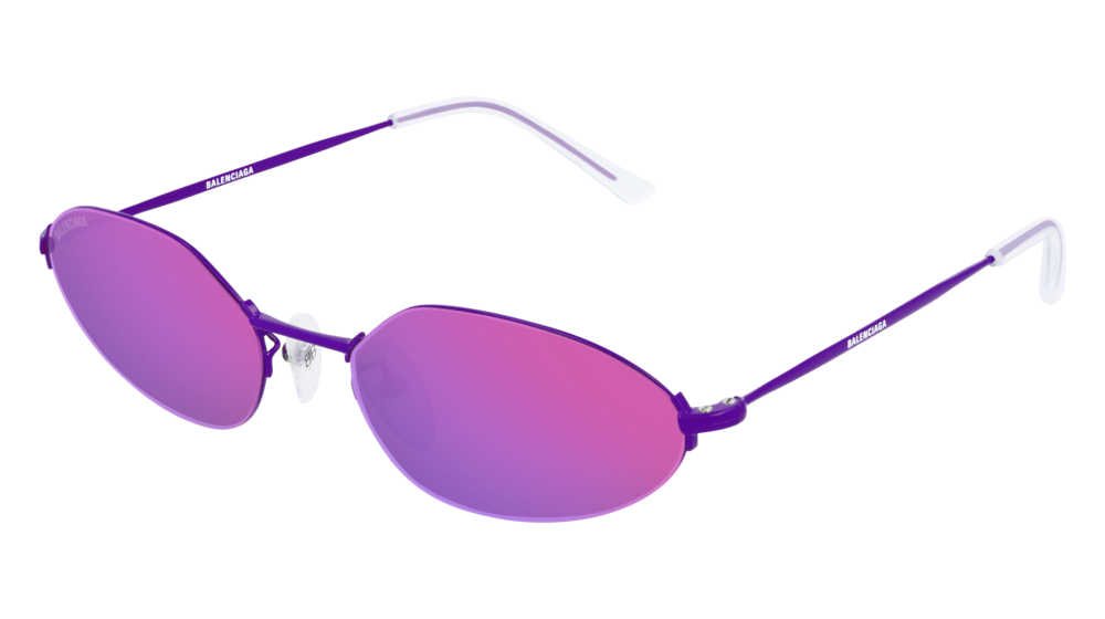 Balenciaga Sunglass Unisex Violet Violet Violet