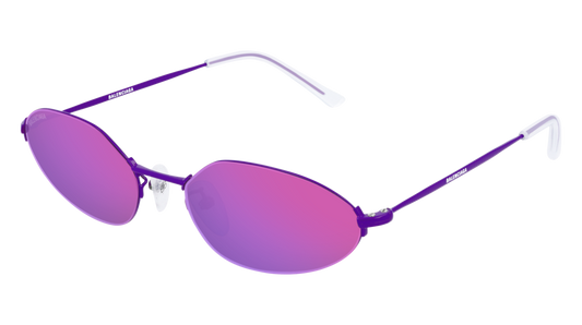 Balenciaga Sunglass Unisex Violet Violet Violet