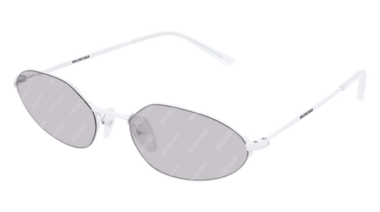 Balenciaga Sunglass Unisex White White Grey