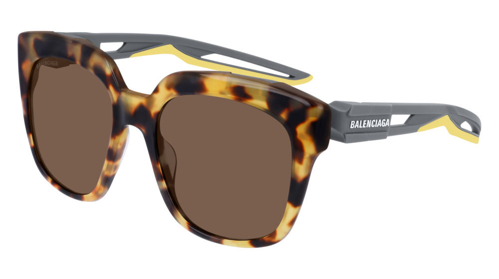 Balenciaga Sunglass Unisex Havana Grey Brown