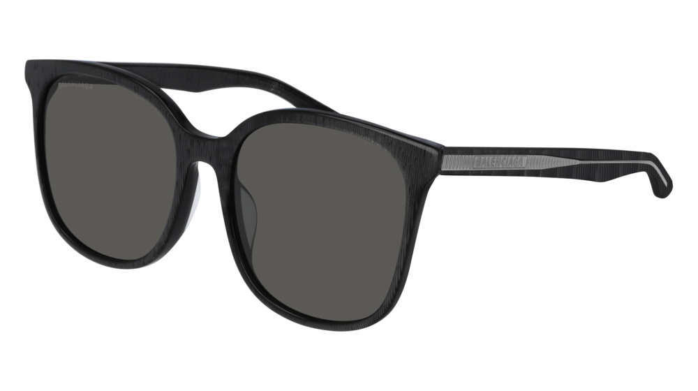 Balenciaga Sunglass Unisex Black Black Grey