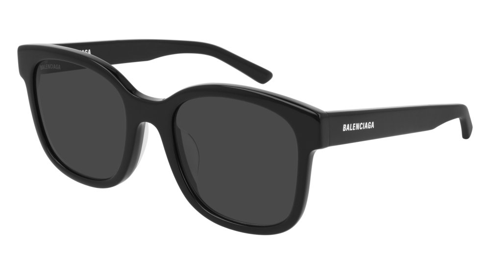 Balenciaga Sunglass Unisex Black Black Grey