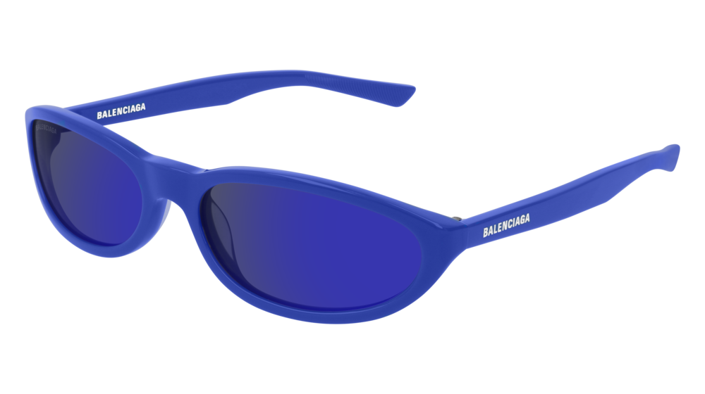 Balenciaga Sunglass Unisex Blue Blue Blue