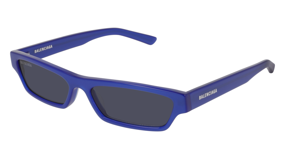 Balenciaga Sunglass Unisex Blue Blue Blue