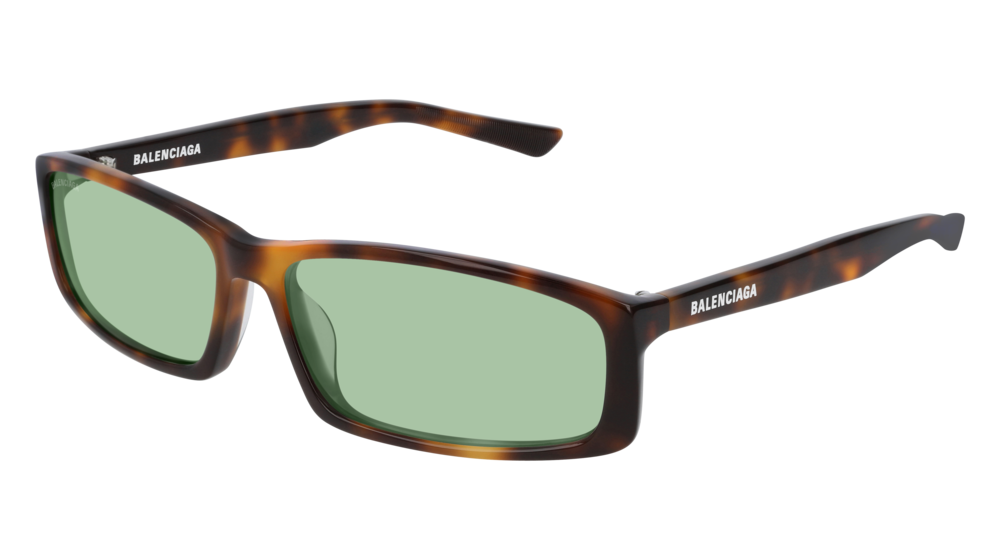 Balenciaga Sunglass Unisex Havana Havana Green