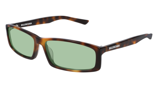 Balenciaga Sunglass Unisex Havana Havana Green