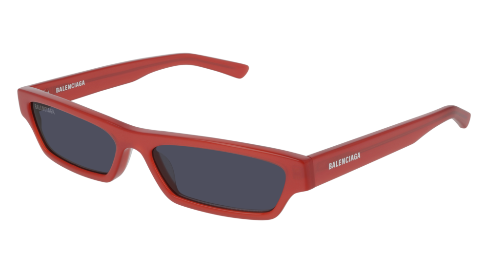 Balenciaga Sunglass Unisex Red Red Blue