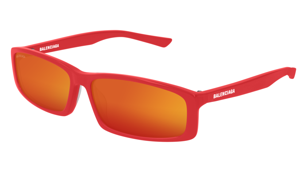 Balenciaga Sunglass Unisex Red Red Red