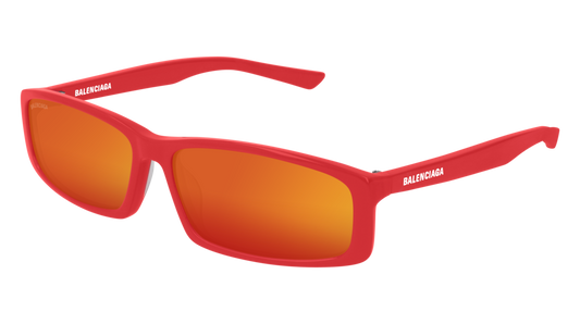 Balenciaga Sunglass Unisex Red Red Red