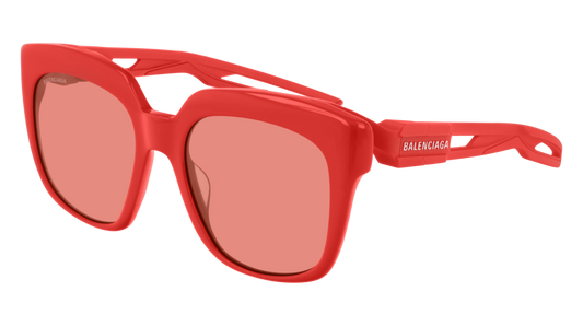 Balenciaga Sunglass Unisex Red Red Red