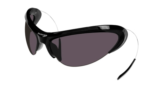 Balenciaga Sunglass Unisex Black Silver Grey