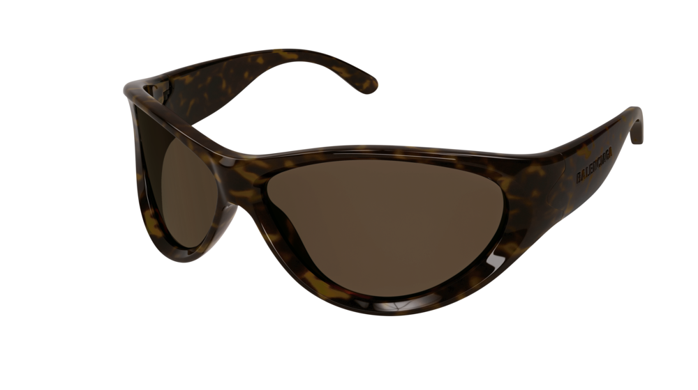 Balenciaga Sunglass Unisex Havana Havana Brown