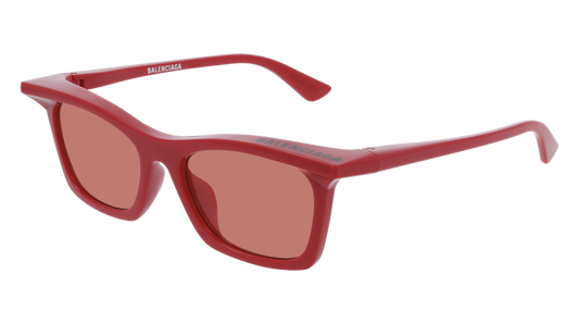 Balenciaga Sunglass Unisex Red Red Red