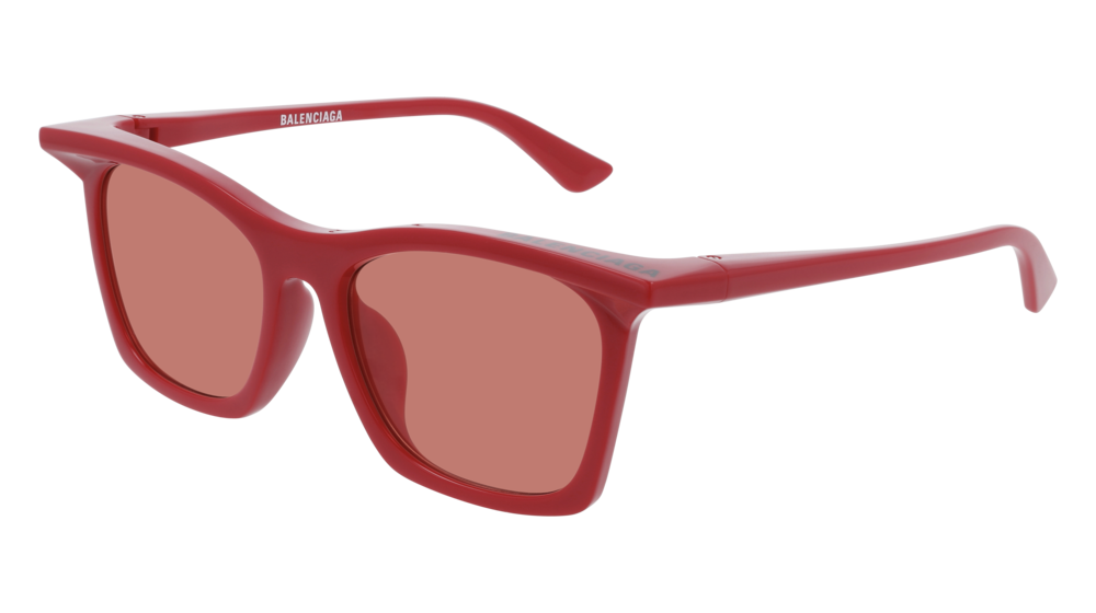 Balenciaga Sunglass Unisex Red Red Red