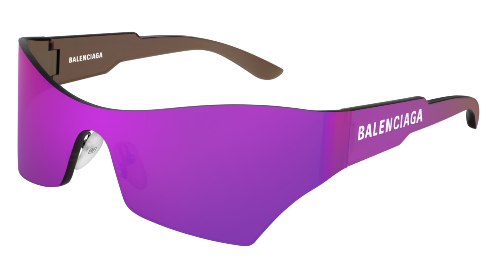 Balenciaga Sunglass Unisex Violet Violet Violet