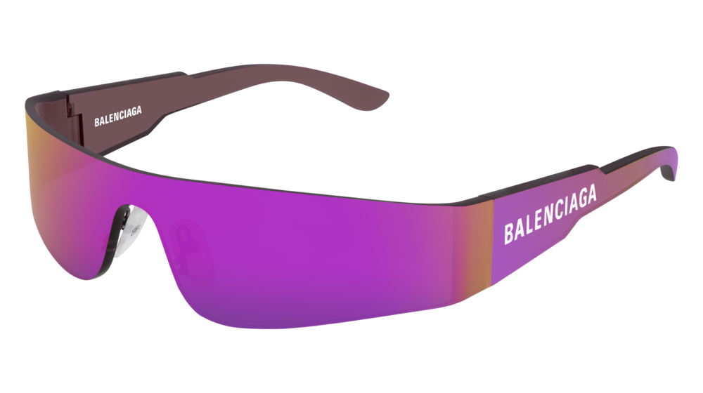 Balenciaga Sunglass Unisex Violet Violet Violet