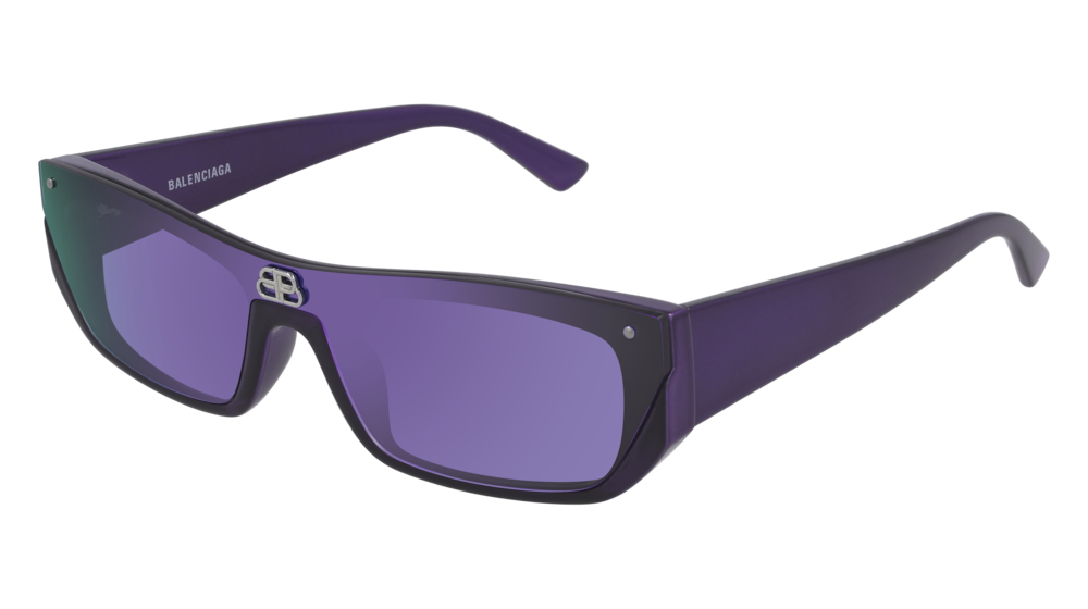 Balenciaga Sunglass Unisex Violet Violet Violet