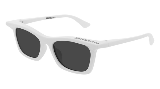 Balenciaga Sunglass Unisex White White Grey